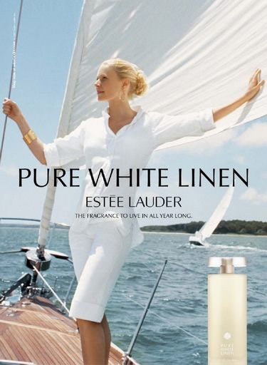 عطر زنانه استی لادر Pure White Linen حجم 100 میلی لیتر